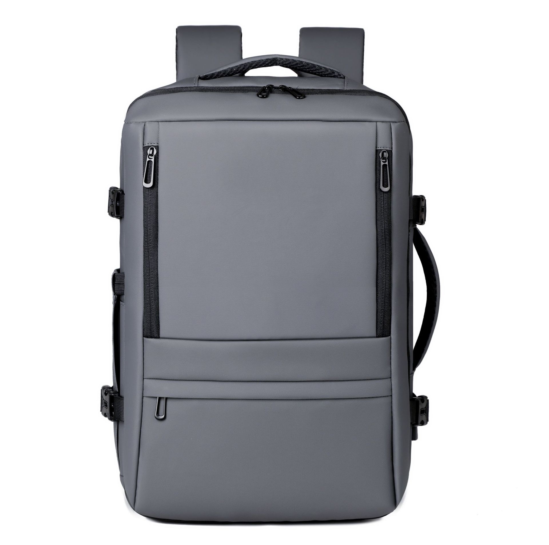 Mochila de hombre transfronteriza expandida bolsa de computadora de negocios bolsa de viaje de gran capacidad separación seca y húmeda mochila multifuncional