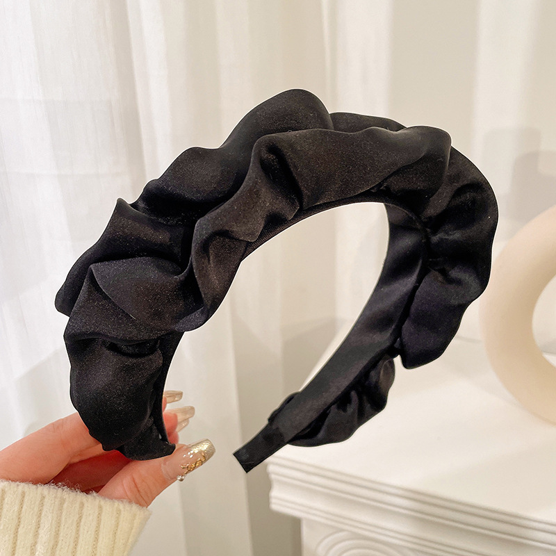 Meilad otoño y invierno, cinturón de cabello alto, cinturón de cabello de alta calidad, cinturón de cabello de esponja coreana retrógrada