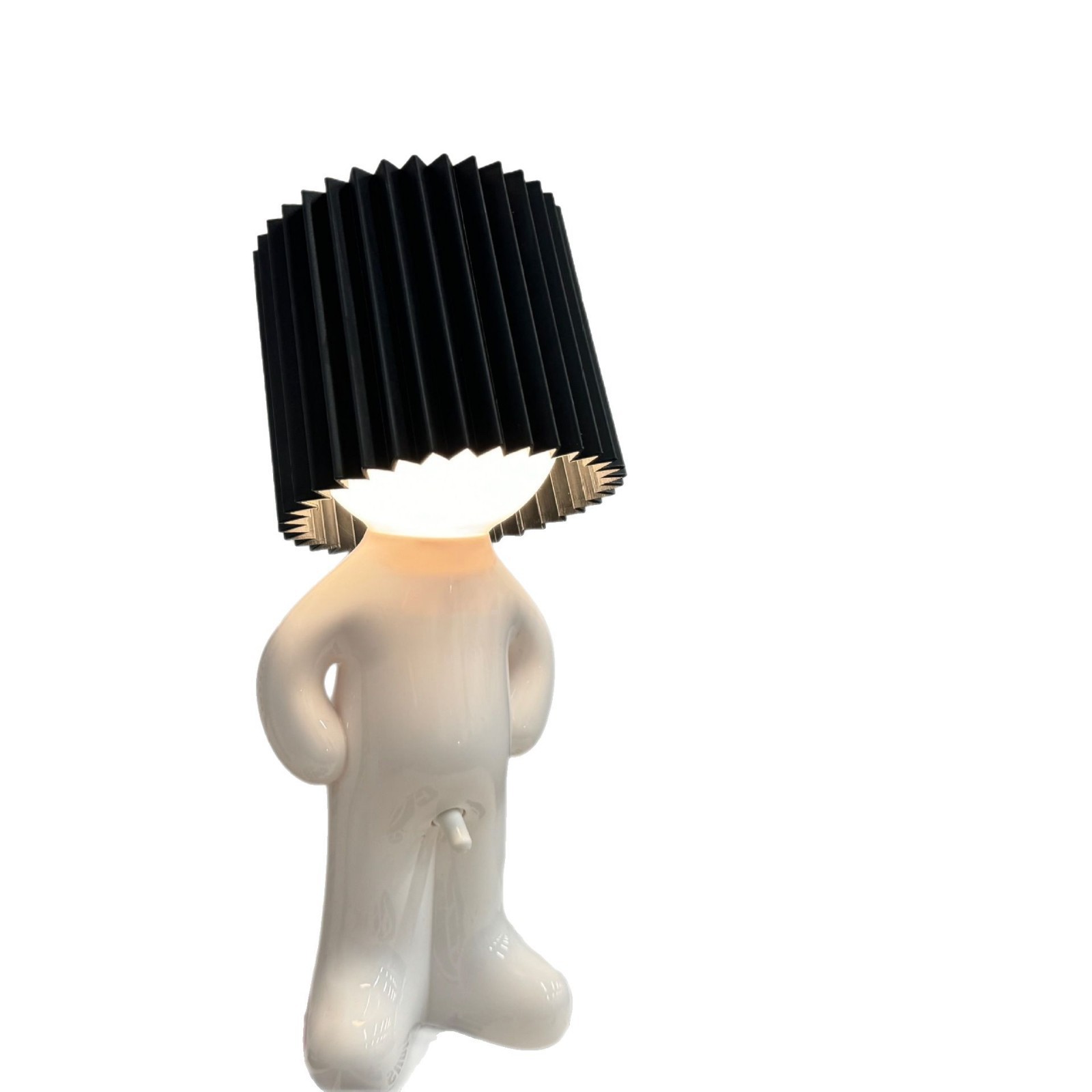 New Quirky Shy Boy Night Light With Two-level Adjustment, Desktop Ornament, Bedside Sleep Companion Ambiance Lamp_voghion.com
