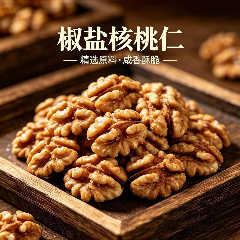 Ready-To-Eat Walnut Kernels for Pregnant Women, Fresh and Newly Peeled, Nut Snacks, Paper-Skinned Roasted Nuts, Xinjiang Roasted Walnut Kernels Ready-To-Eat Walnut Kernels for Pregnant Women, Fresh and Newly Peeled, Nut Snacks, Paper-Skinned Roasted Nuts, Xinjiang Roasted Walnut Kernels