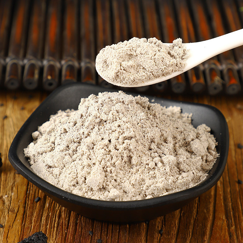 Five Black Powder Wu Hei Fen Herbal Meal Replacement Blend 500g Canister Quick Mix No Additives preparation