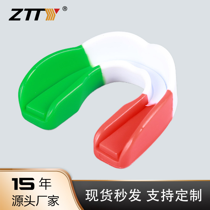 Ztty New Boxing Mouthguard Sanda Fighting Training Muay Thai Sports Taekwondo Mouthguard Thickeneded
