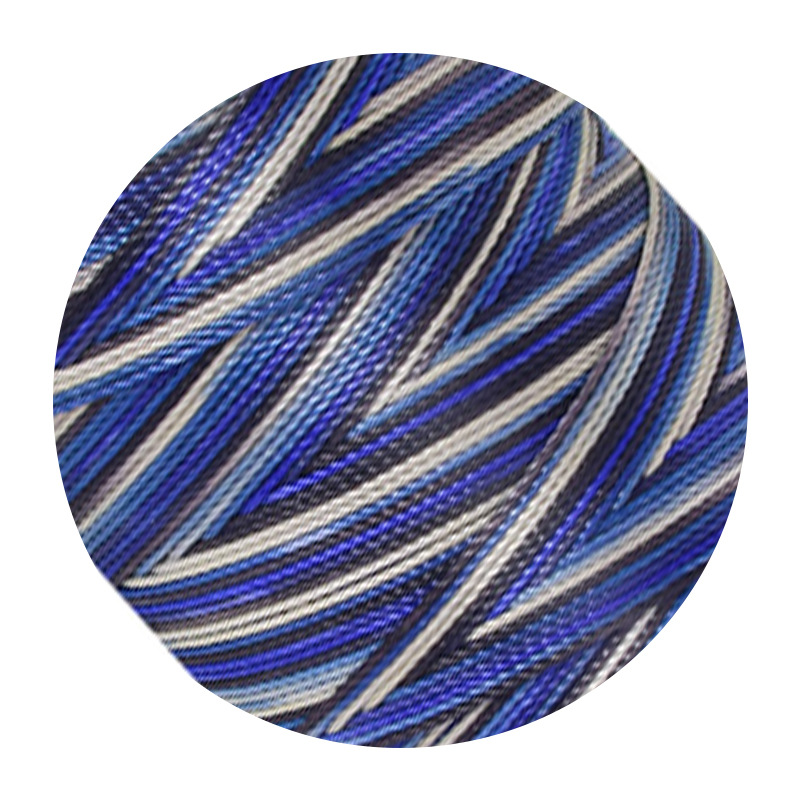 Nuevo 9 hebras de 0,5 mm línea de tejido pulsera collar di di dragón cuerda de mano cuerda de color gradiente cuerda de hilo de texto