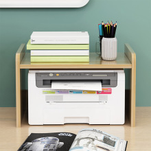 放打印机置物架支架托架办公室桌面电脑收纳的桌子小架子桌上书架