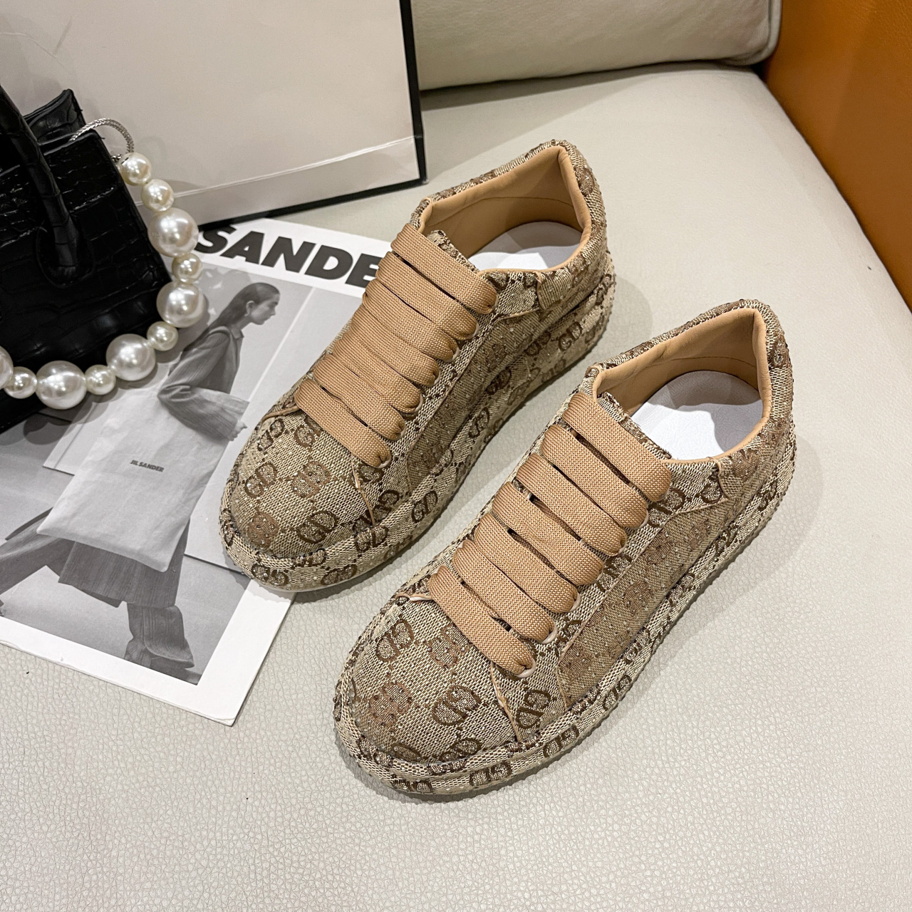 Strass Daddy Schoenen Dames S Nieuwe Netto Rode Super Hot Europese Station Ins Tide Merk Ademende Casual Sportschoenen_voghion.com