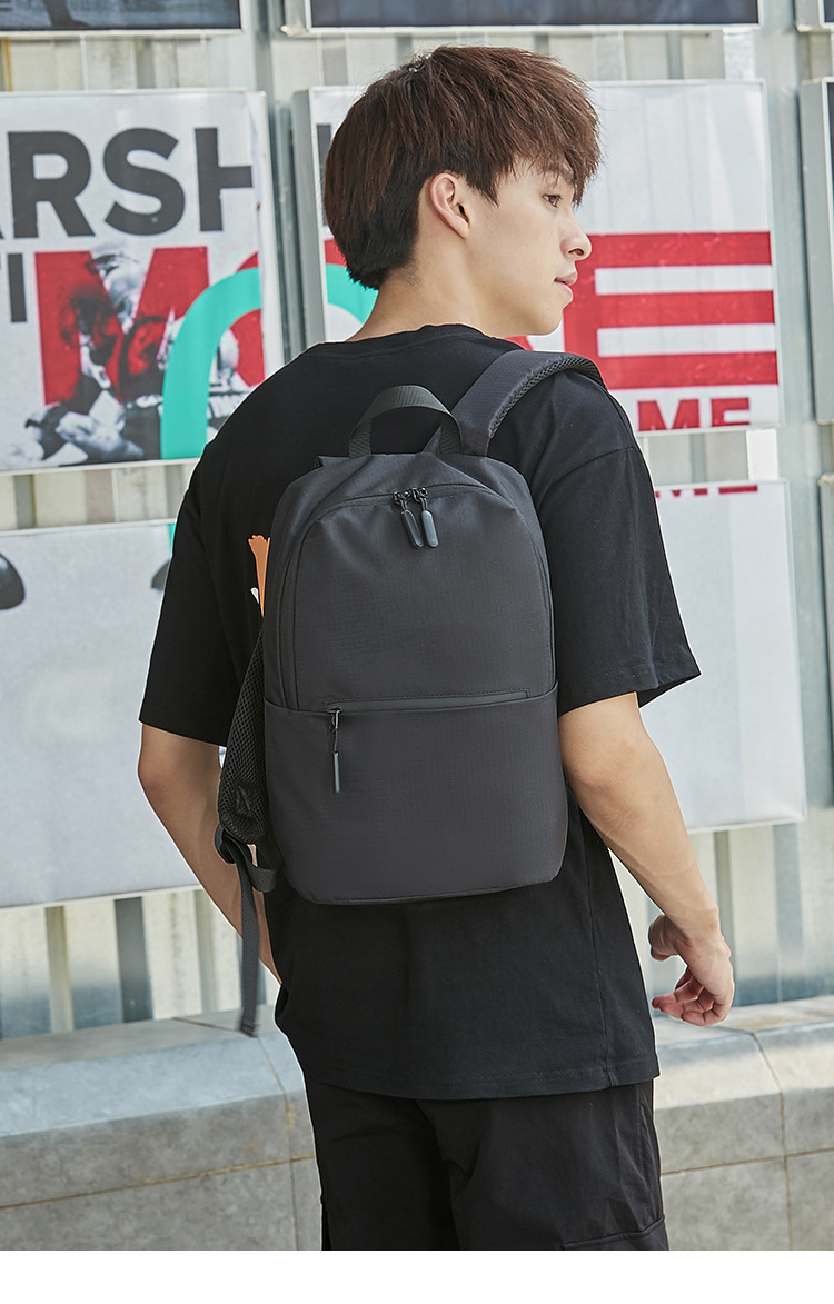 Zaino, Mini Piccolo Zaino alla moda leggero per la scuola, Zaino da viaggio casual da uomo Zaino da uomo_voghion.com