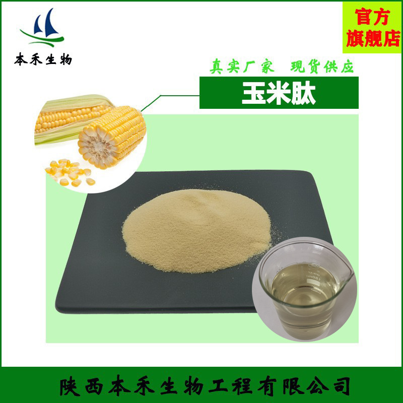 玉米肽98% 玉米低聚肽粉 小分子活性肽 500Da 速溶 本禾现货多肽