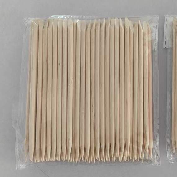 Source Manufacturer 100 Pieces of Orange Wood Nail Sticks, Cuticle Pusher, Multifunctional Nail Art Tools, Nail Polishing Sticks, Wooden Sticks