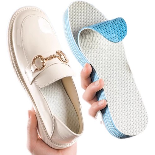 Footless Magic Ice Silk Latex Thin Insole for Both Men and Women, Breathable and Absorbent Platform Bestseller, Soft Bottom for Standing All Day Without Tiring