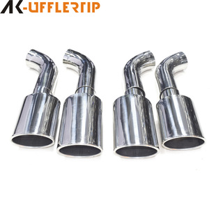 Suitable for 16 to 21 Mercedes-Benz G-class G500g55G550 modified G63 exhaust tail throat stainless steel four-way tail nozzle