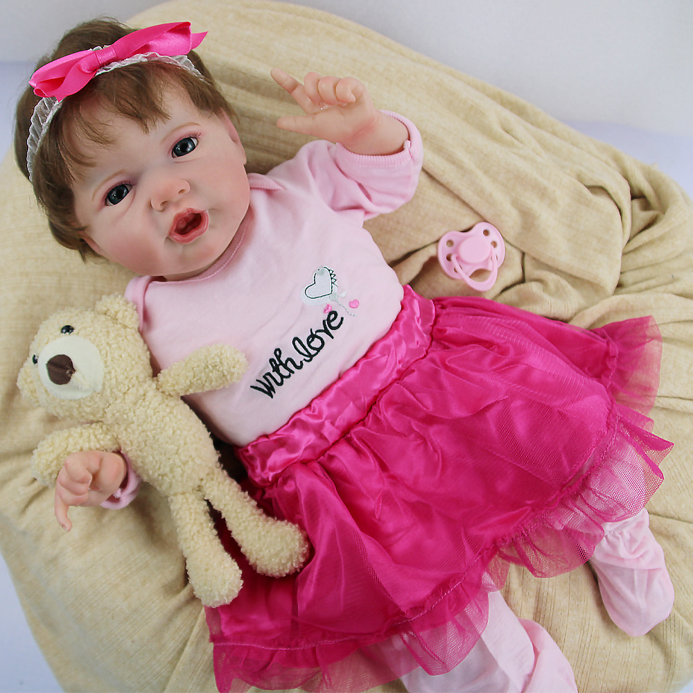 55 cm muñeca de bebé generación muñeca suministro de juguete regalo rtGeie Zheng apoyo pesado transfronterizo