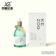 厂家创意款30ml透明异形斜圆滴管分装瓶山茶油螺口玻璃瓶批发