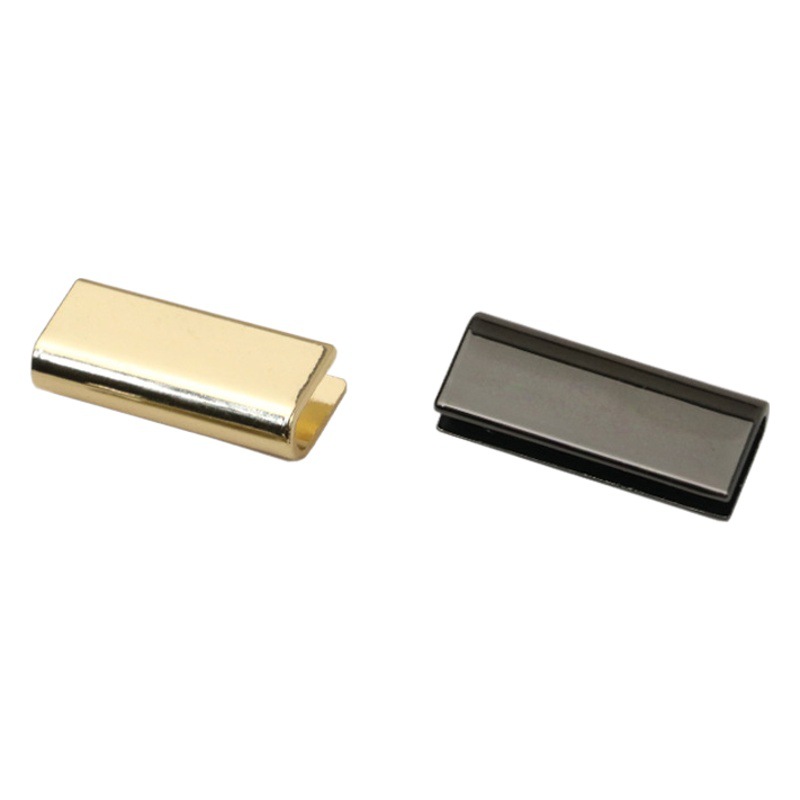 Material de aleación de zinc diámetro interior 25mm accesorios de hardware de equipaje tira de borde bolsa bolso esquina protección borde bandas