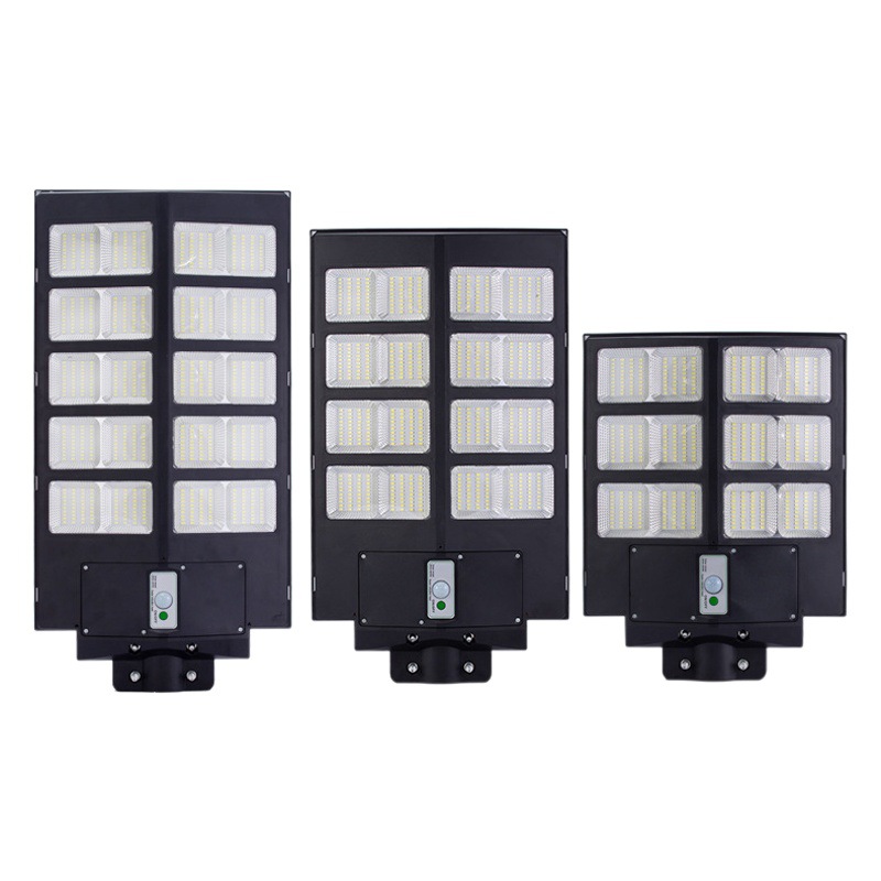 Farola solar integrada con control remoto de sonido y luz, alta eficiencia, sensor de movimiento IP65 para jardín, sin necesidad de cableado ni electricidad.