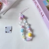 27 Painted Beads Crystal Stars
