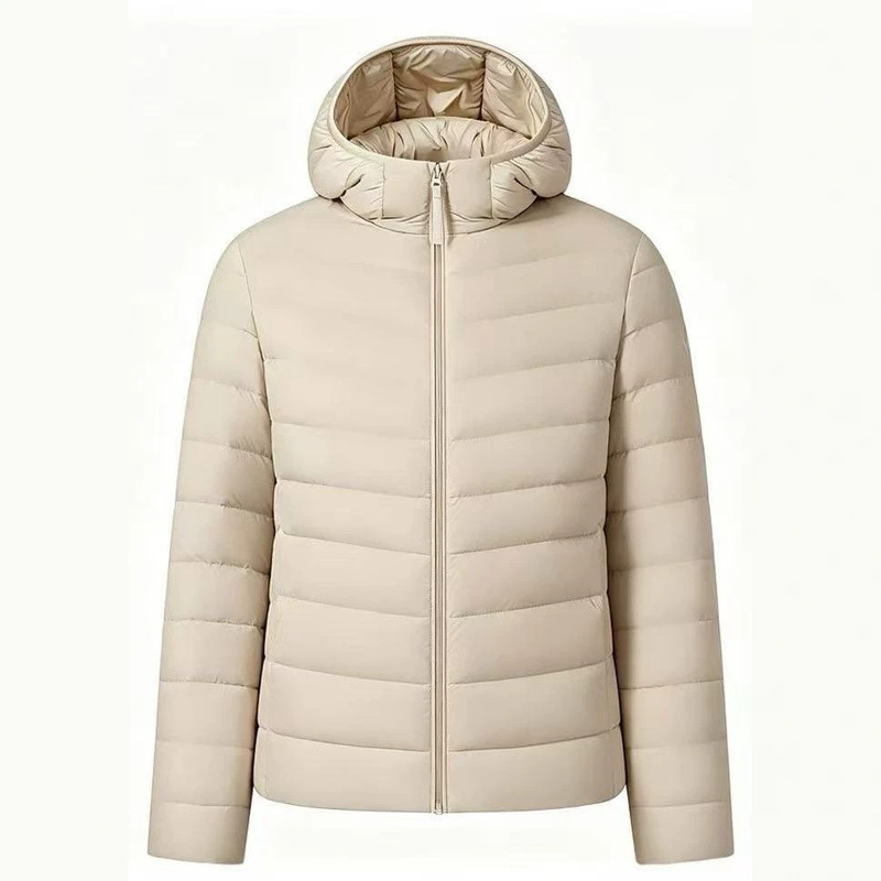 M-7XL High-Quality 90% Down Hooded Lightweight Short Down Jacket for Women, Ultra-Light Versatile and Portable Coat