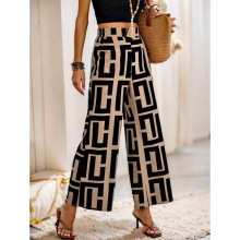 Q 37212 Irregular high-waist wide-leg pants �������������п�
