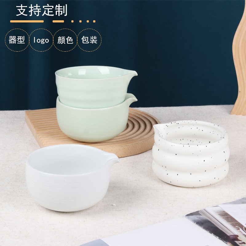 Cross-border exclusive for ins style matcha bowl tea set suit ceramic Japanese style matcha bowl Amazon hot sale