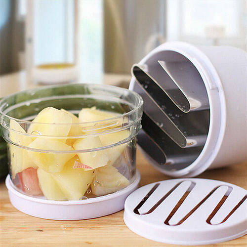 Direct Manufacturer Sale Stainless Steel Handheld Vegetable Chopper Peeler Kitchen Multi-Function Chopper Garlic Masher
