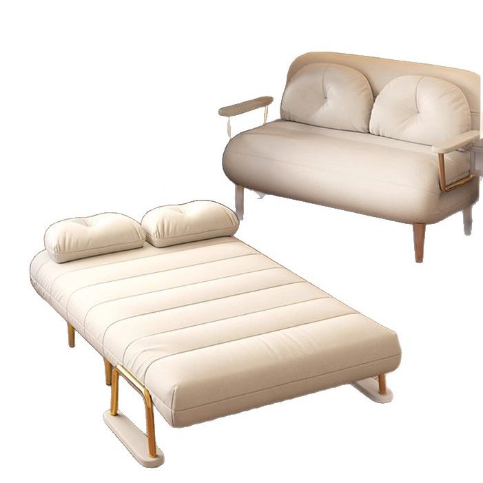 Sofá - cama plegable en uno, uso dual 2025, nuevo tipo de sala de estar pequeña, cama retráctil multifuncional para una persona
