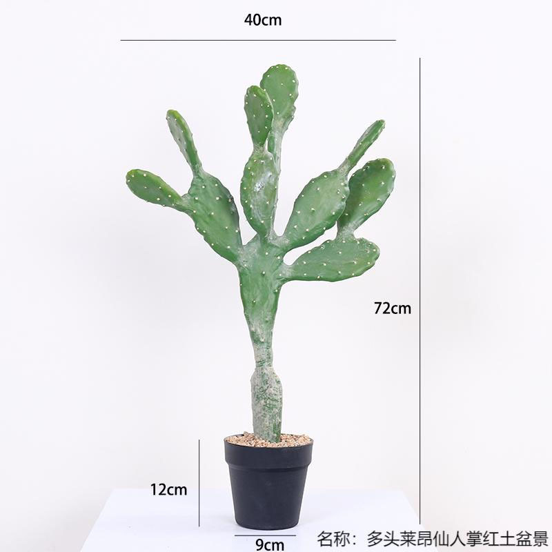 仿真龙神柱仙人掌寄生仙人球摩洛哥沙生植物造景软装样板工程装饰|undefined