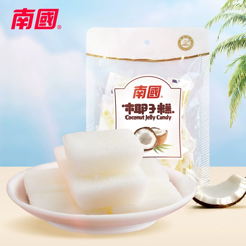 Южно-Хайнань специализированный кокосовый пирог 200 г свадебной конфеты Кокосовая помадка закуски на свадьбе торт с кокосовым молоком Кокосовая конфета