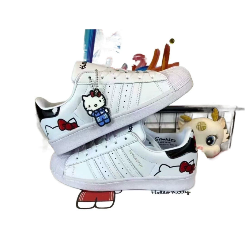 ∂ Clover 2025 Dingdang Cat New Couple Cat Casual Student Sports Campus Little White Shoes Shell Niche