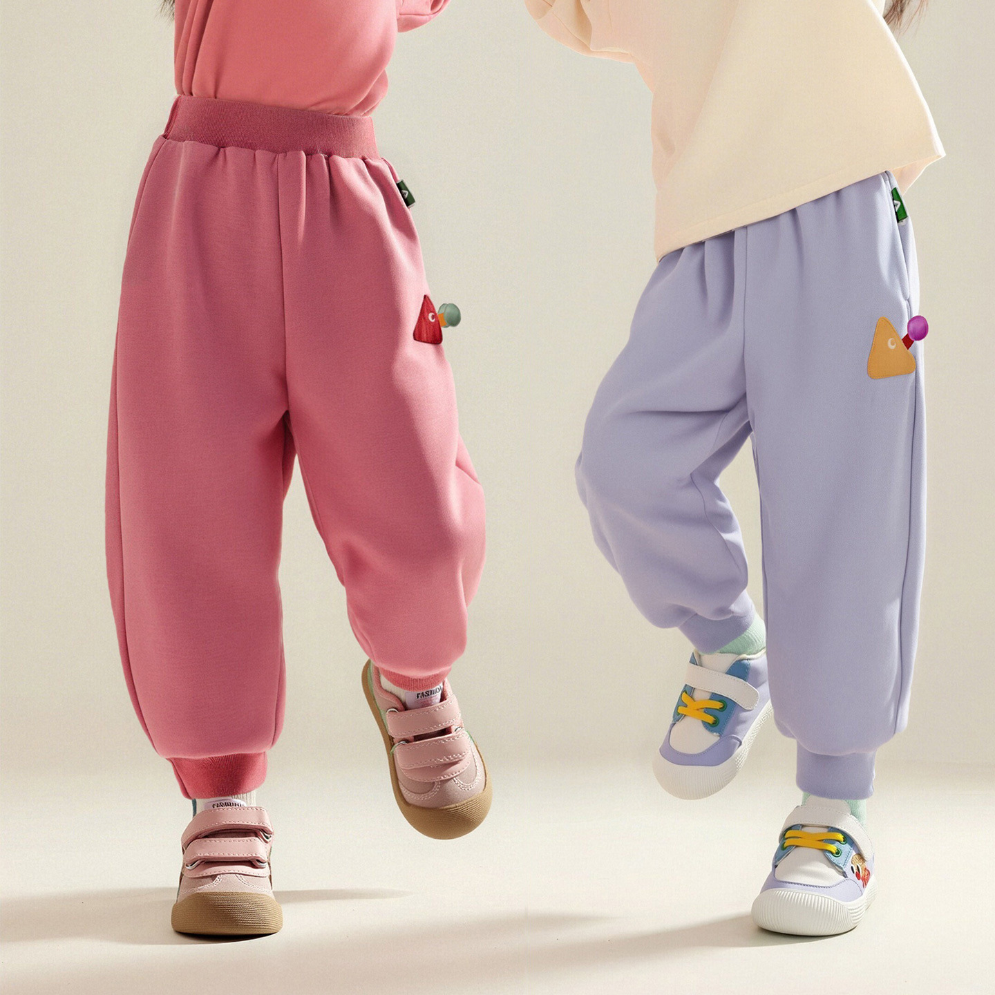 【加工定制】童贝童装2025年秋季新款男女童长裤可爱卡通印花休闲