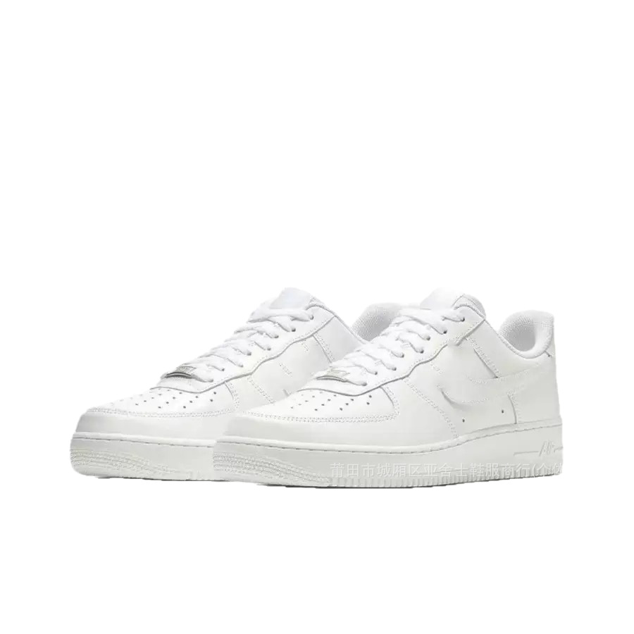 El aire retro No. 1 de la fuerza aérea pura transfronteriza está equipado con zapatos blancos af1, zapatos deportivos, zapatos casuales para hombres y mujeres.
