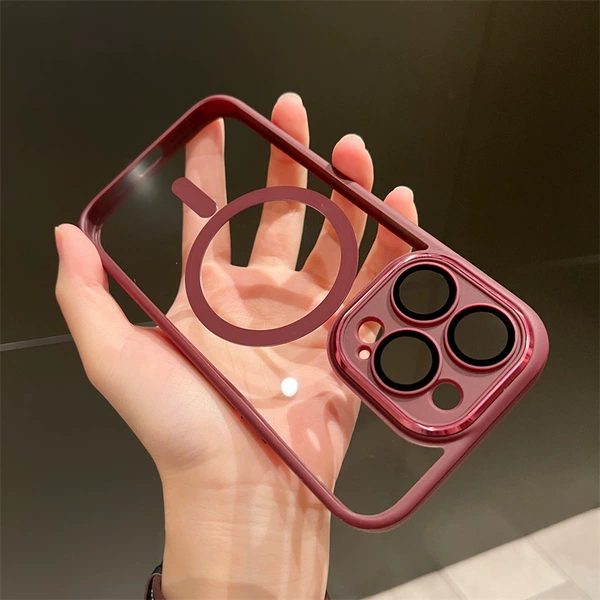 Plum Color "Jingrui Guard Glasses Magnetic Case"