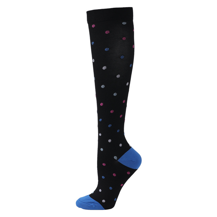 Calcetines Largos de Compresión Deportivos 200N de Nailon, Respirable y Absorción del Sudor, para Correr image 172