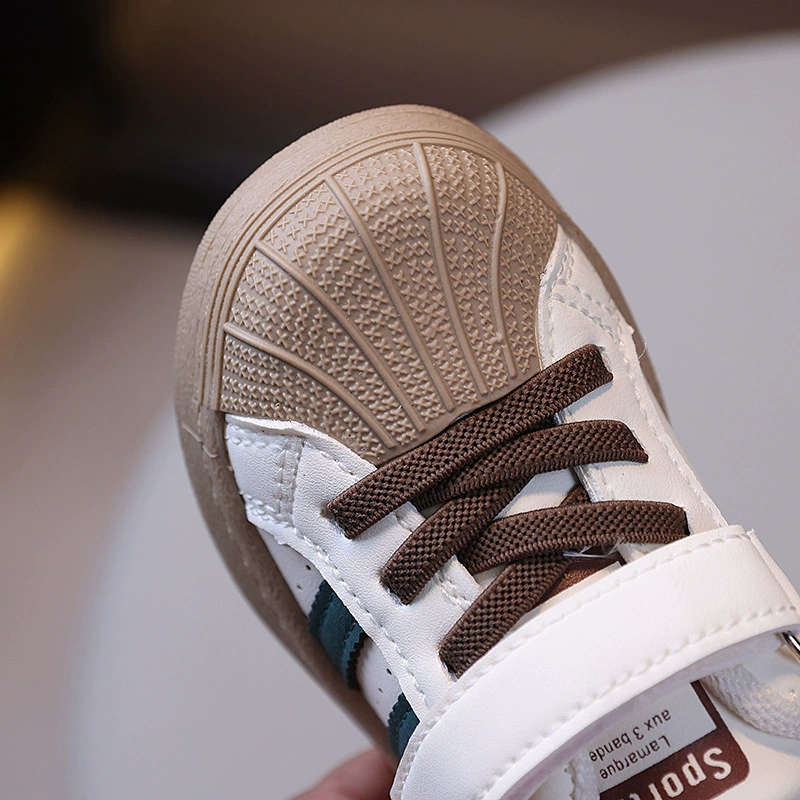 Children's sneakers for men and women, footwear for early age, white shoes, soft sole, 0-3 years