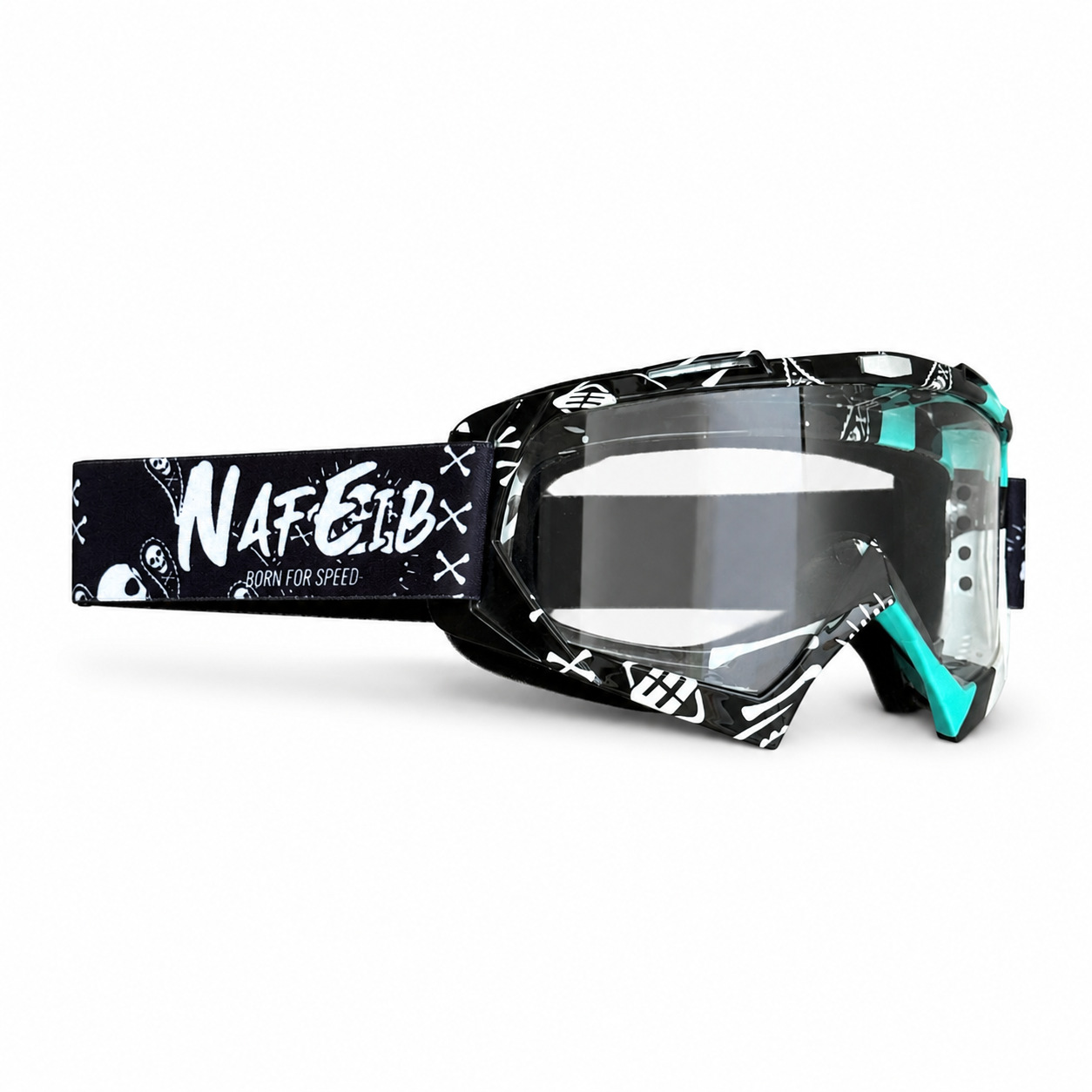 Gafas Protecciones N634 UV400 para Ciclismo y Esquí de TPU y PC Cortavientos