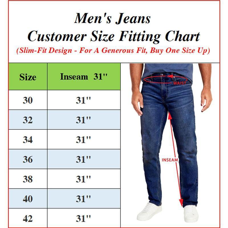 跨境Men's 3 Pack Flex Stretch Slim Straight Jeans with 5|undefined