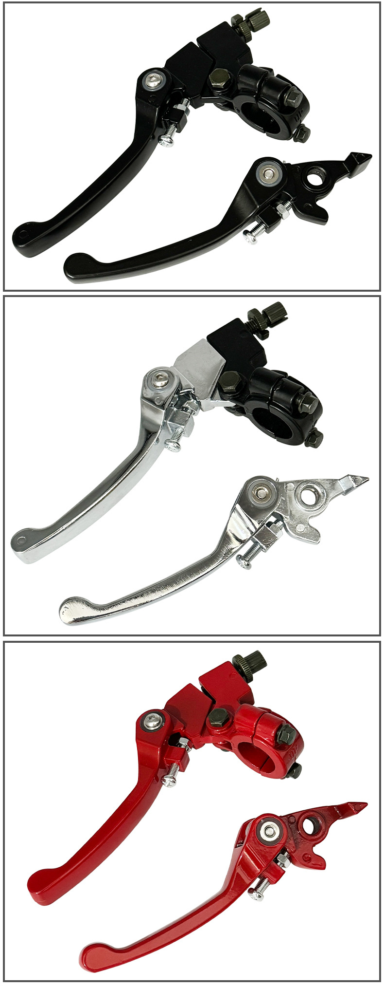 Motorcycle modified CNC brake upper pump clutch assembly 22MM clutch handbrake assembly hydraulic disc brake pump