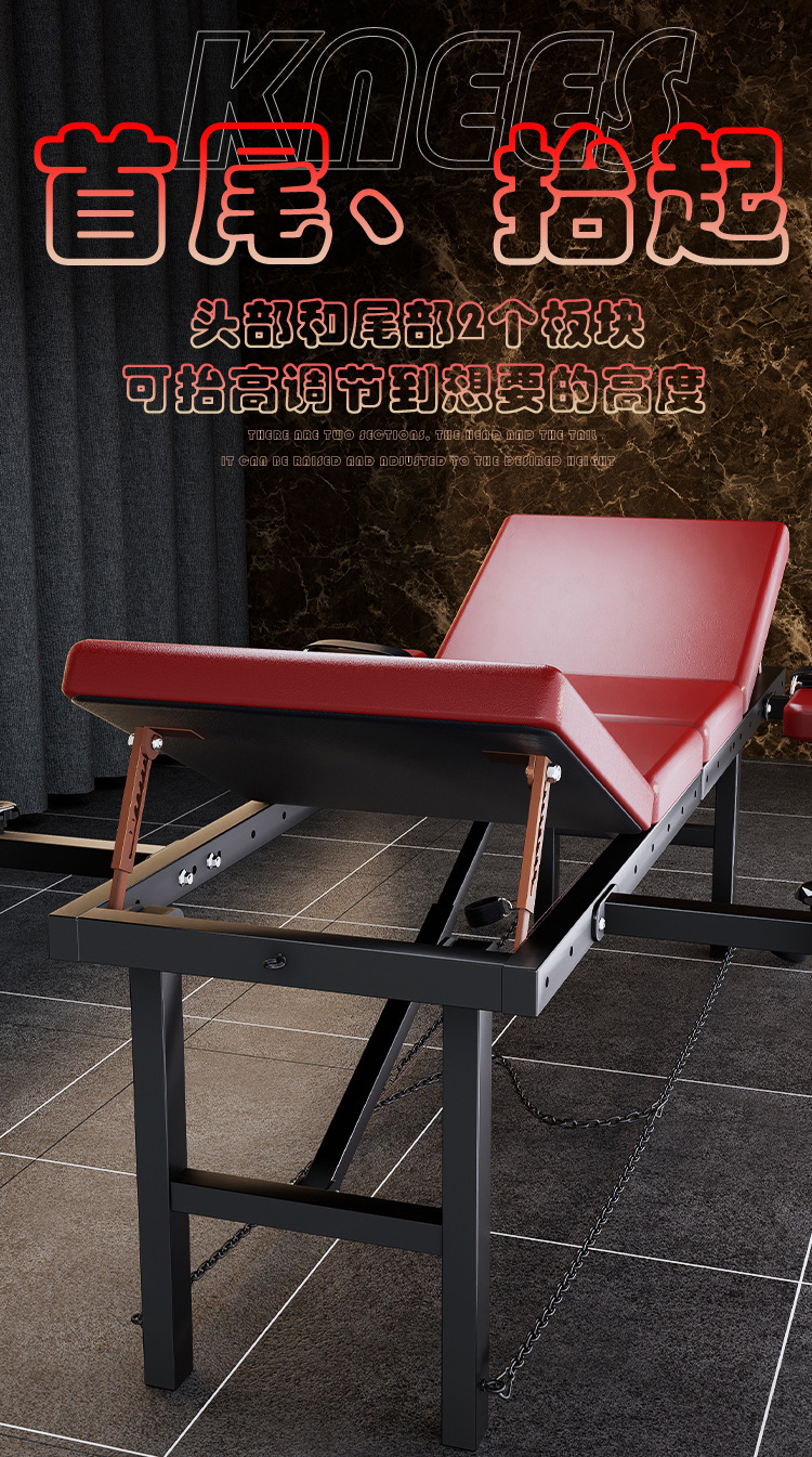 Jiuai SM Bondage Set with Folding Lying Pad, Handcuffs and Restraint Accessories — detail image 5
