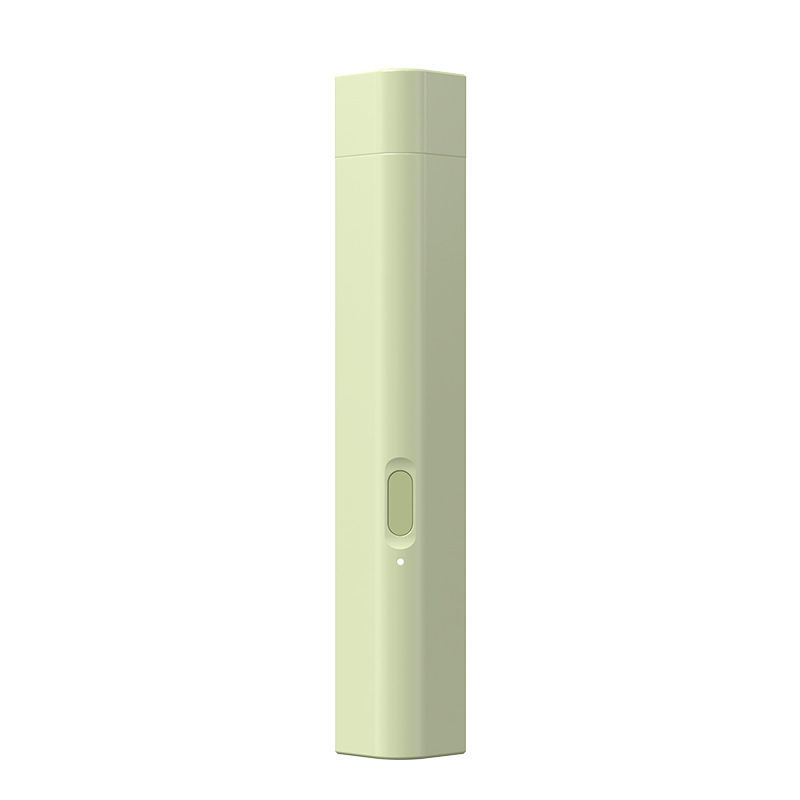 電子口腔噴霧器の口から息を吹きかけます。|undefined
