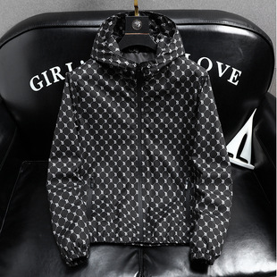 2025 Summer Sun Protection Clothing Men's Korean Style Slim-fit Casual Thin Teenager Top Thin Coat European Station