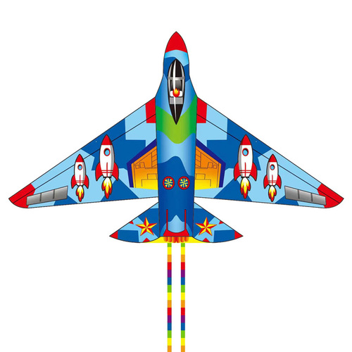  New Model Airplane Kite Wholesale Weifang Children Fighter Aircraft Adult Special High-end Internet Famous Light Wind Easy to Fly 