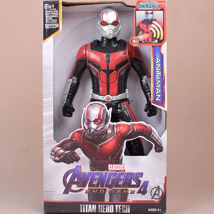 クロスボーダー子供男の子アベンジャーズアイアンスパイダーマンヴェノムブラックパンサーサノスフィギュアライトオーナメントおもちゃ|undefined