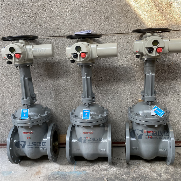 Z941H-16C 远程控制电动铸钢闸阀 DN250高温蒸汽法兰闸阀 智能开