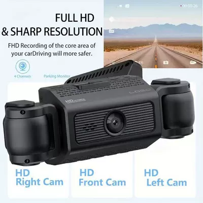 Driving recorder | spots, and app connectivity for reverse image