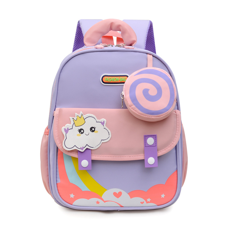 Bolsa de dibujos animados para niños, mochila transpirable para niños, mochila infantil para bebés lindos, mochila para niñas preescolares