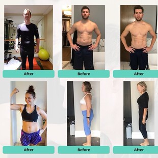 EMS intelligent wireless strength training suit 12 kinds of training mode conjoined fitness clothes