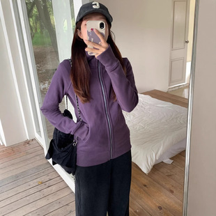 ------- Source Factory 24 Winter New Slim-fit Hooded Fingers and Fleece Jacket cn10311