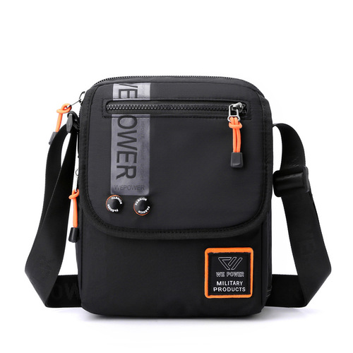 Cross-border new men's crossbody bag casual men's single-shoulder backpack fashion trend courier bag outdoor sports bag