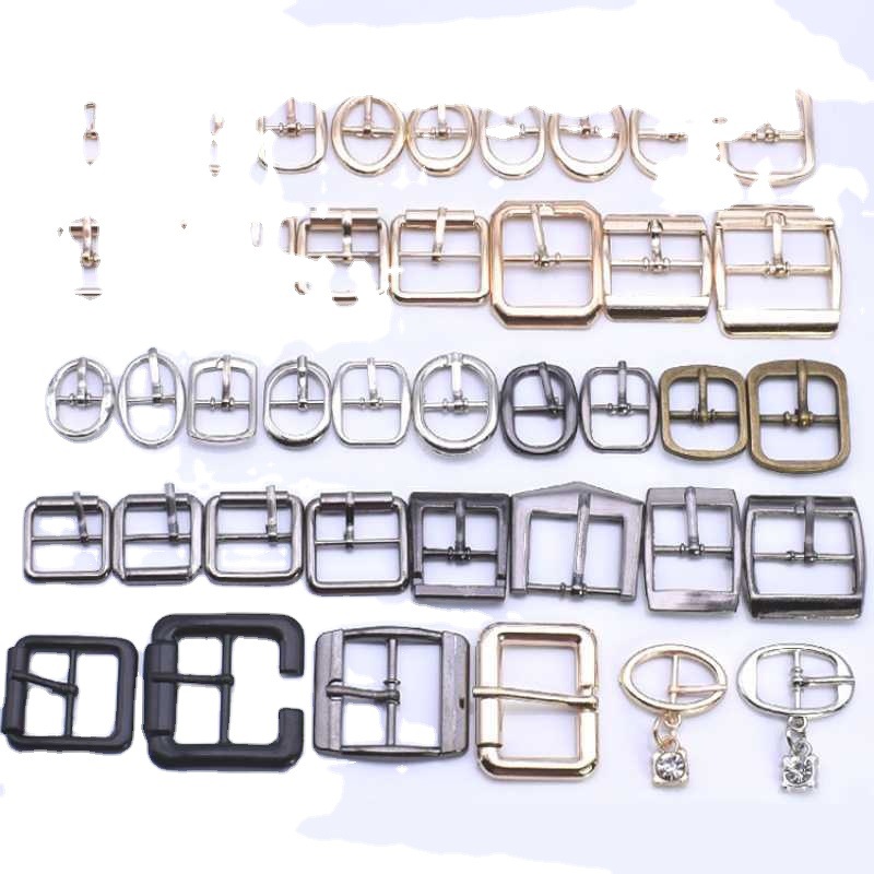 Accesorios de hardware de tacón alto hebilla de zapato de metal sandalias de mujer 8 piezas 9 zapatos redondos hebilla de cordón de botón en forma japonesa otro hogar