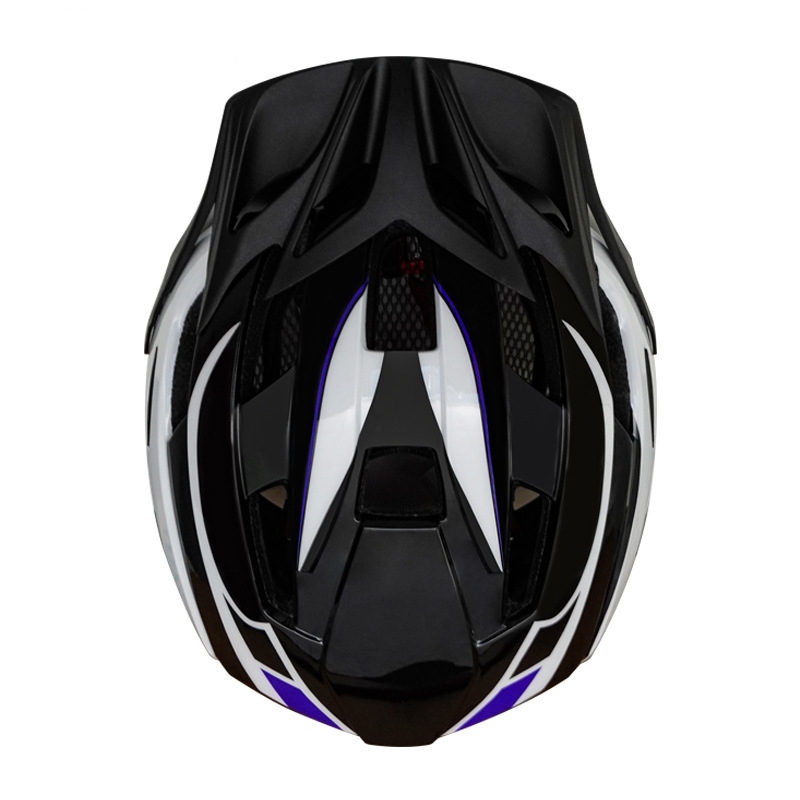 Integrated Mold With Tail Light, 1cm Wider Bicycle Riding Helmet_voghion.com