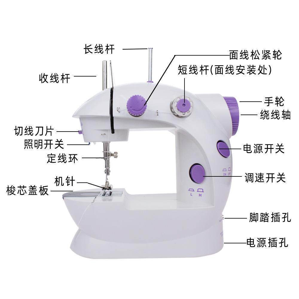 Household sewing machine small household desktop electric mini micro hand-held hand-sewn clothes sewing machine electric sewing machine 2