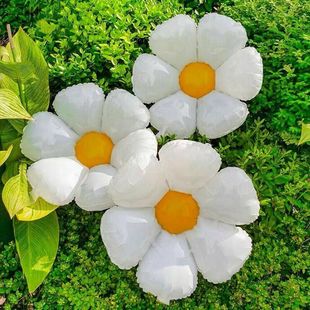 Aluminum Film Balloon Macaron Candy Color Balloon Daisy Sunflower Birthday Party Balloon Photo Decoration Balloon